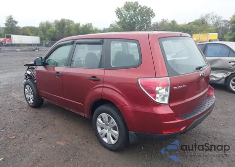 2009 Subaru Forester 2.5X from USA, damaged, VIN JF2SH616X9H791161